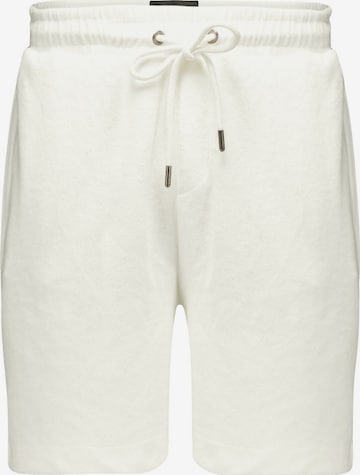 Deeluxe Regular Hose 'Narciso' in Weiß: Vorderseite