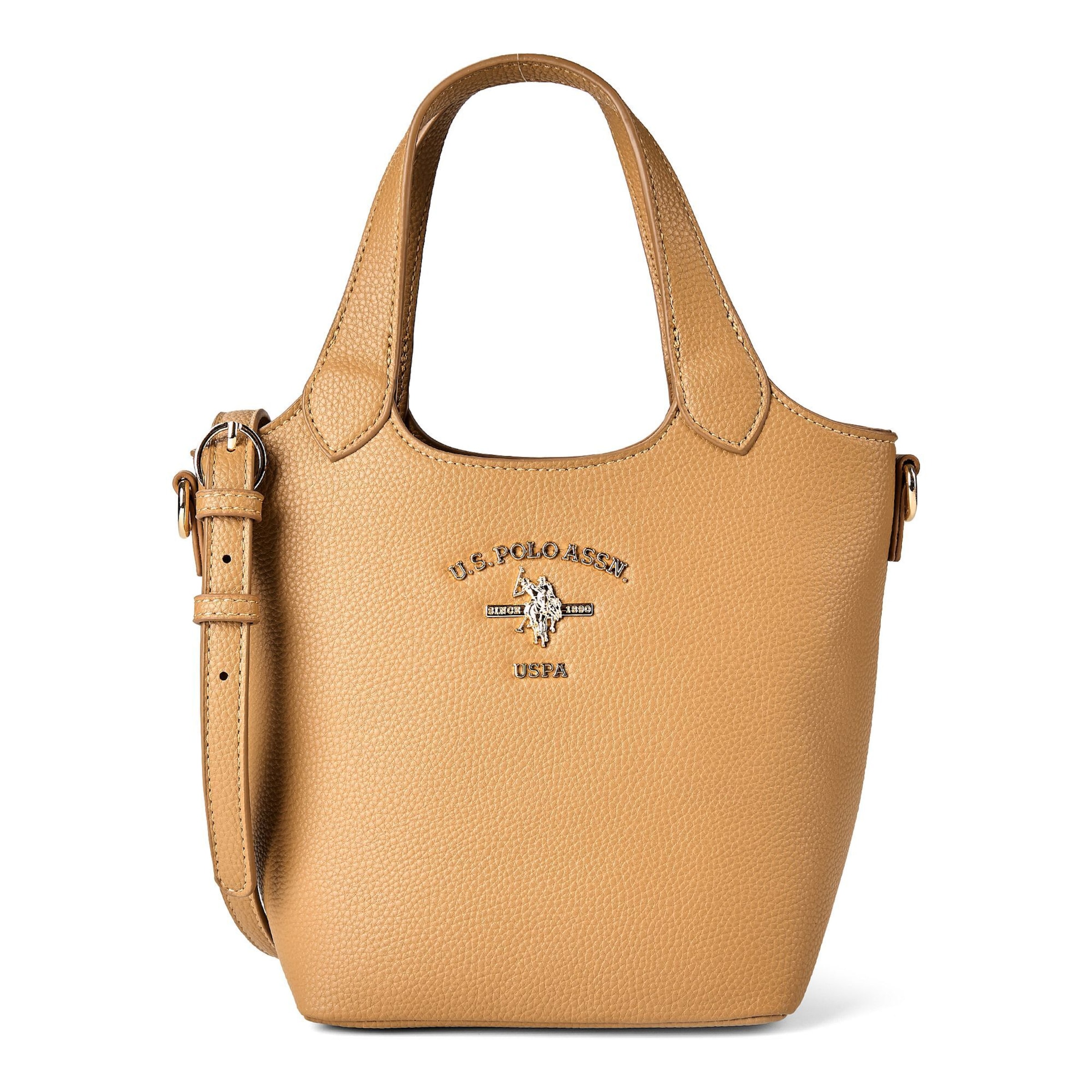 Shopper 'Stanford' di U.S. POLO ASSN. in marrone: frontale