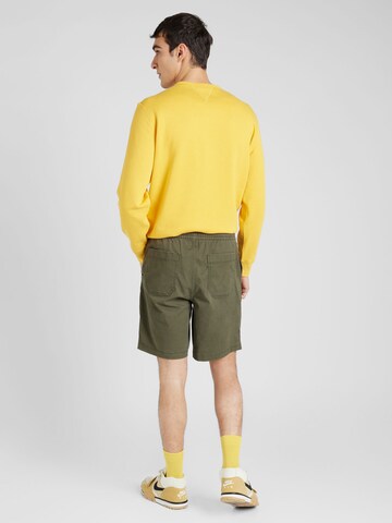 GAP - Loosefit Calças 'ESSENTIAL' em verde