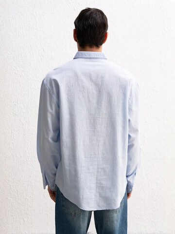 Giesto Comfort Fit Hemd in Blau