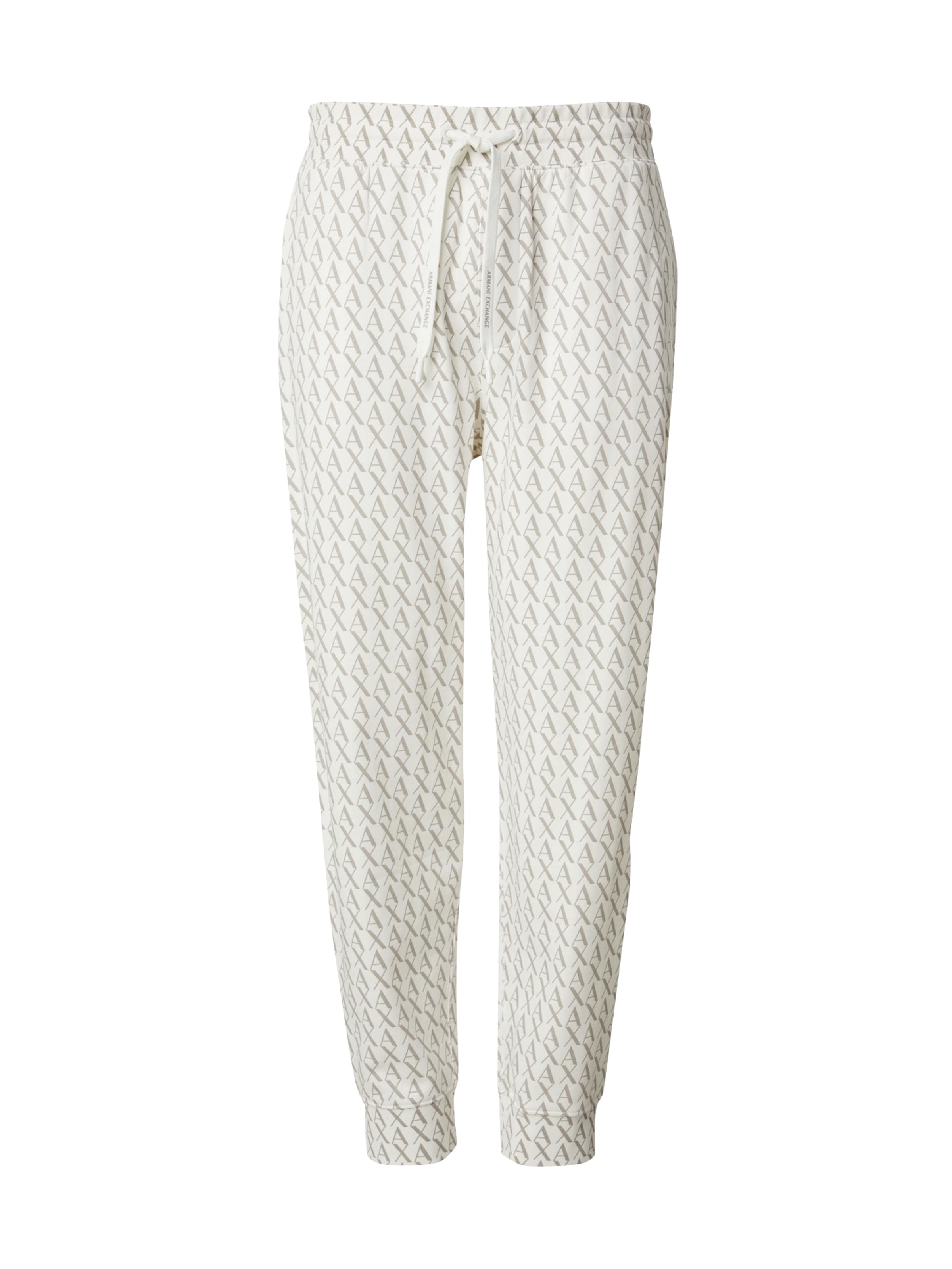 ARMANI EXCHANGE Zúžený strih Nohavice - Biela: predná strana