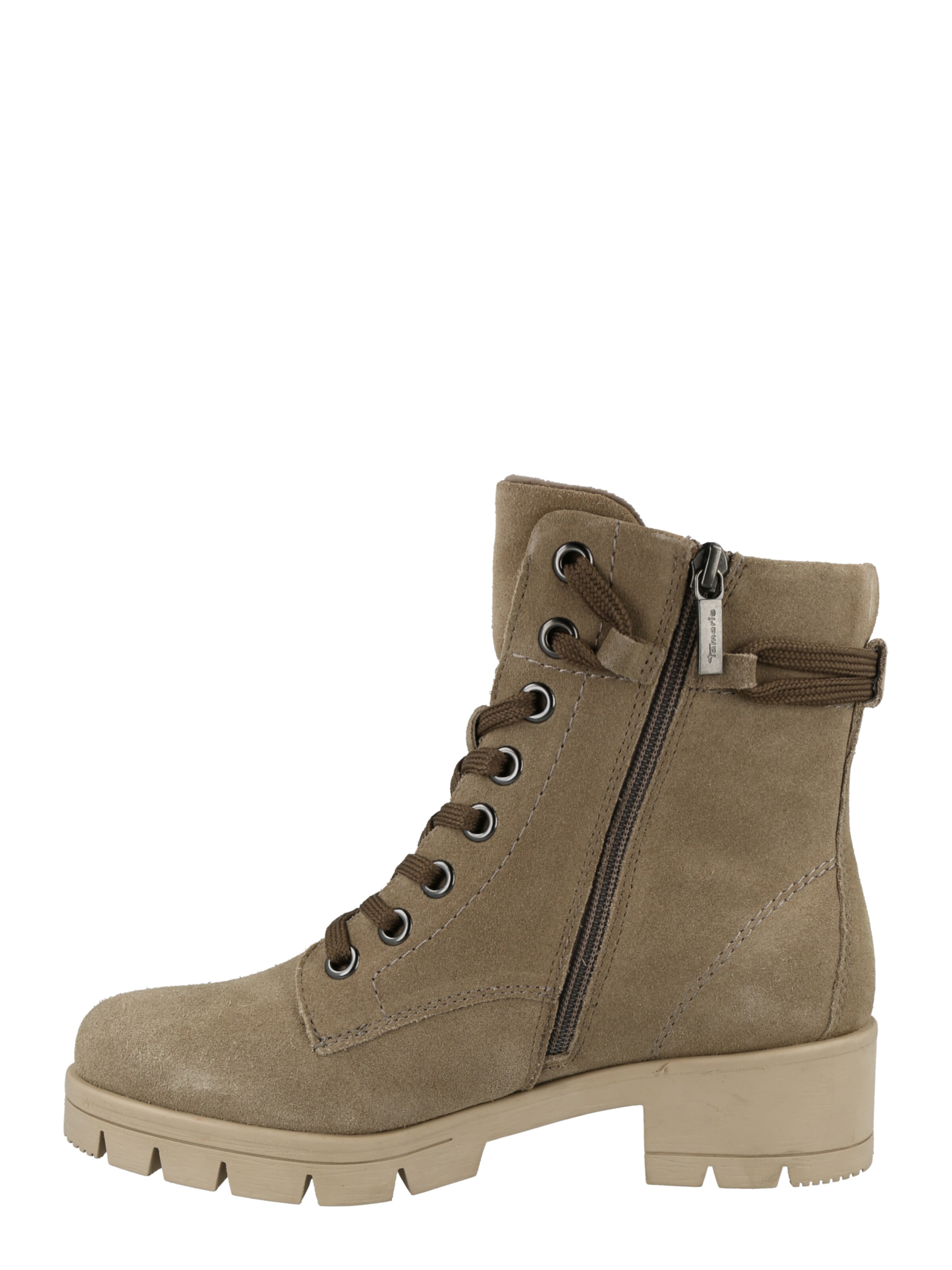 Bottines à lacets Tamaris Wide Fit en marron