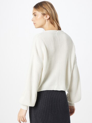 ABOUT YOU Knit Cardigan 'Mirja' in White