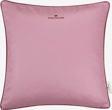 TOM TAILOR Pillow 'Dove Signature' in Pink: front