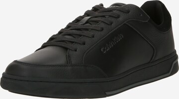 Sneaker bassa di Calvin Klein in nero: frontale