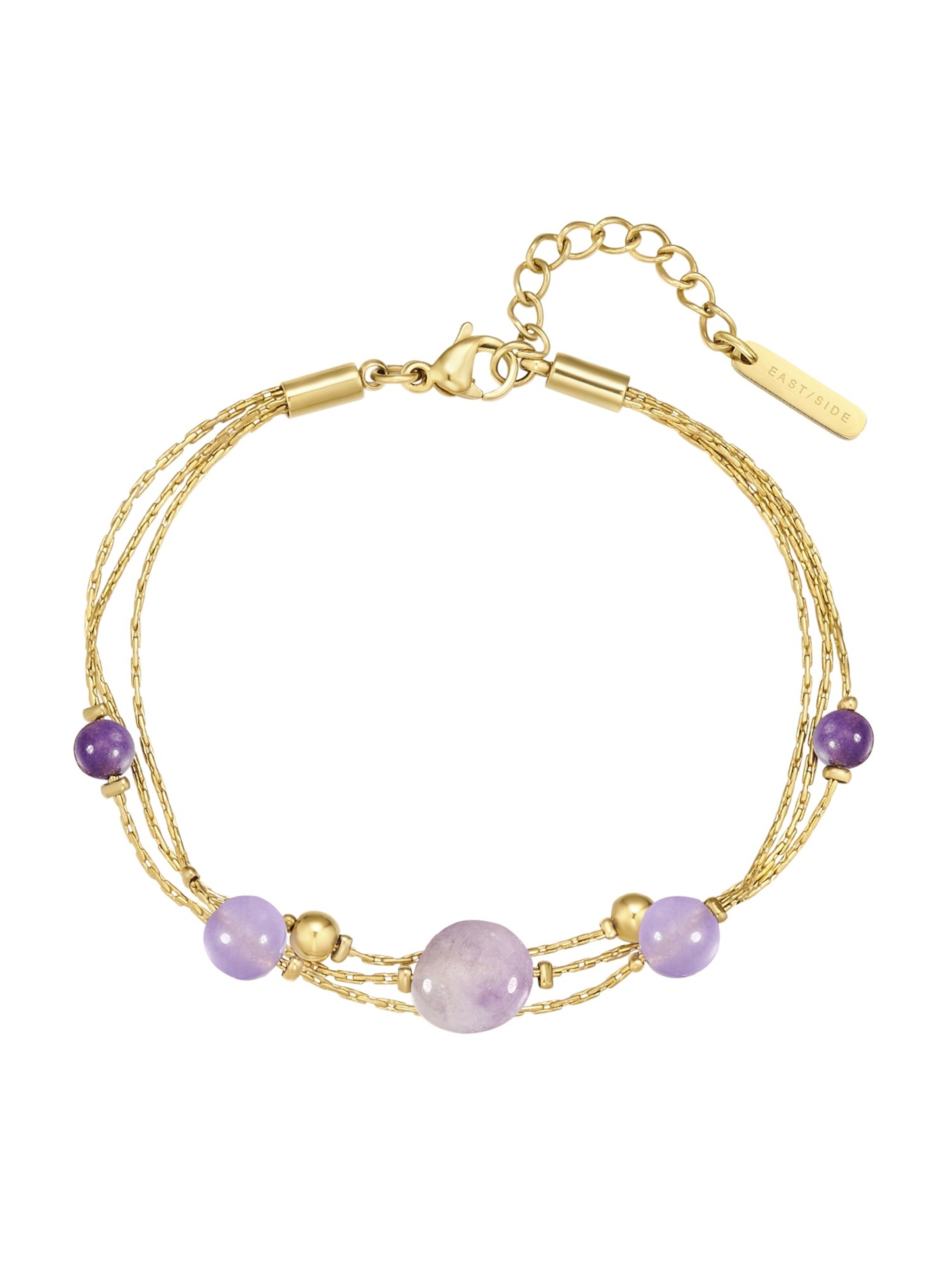 Braccialetto di Eastside in oro: frontale