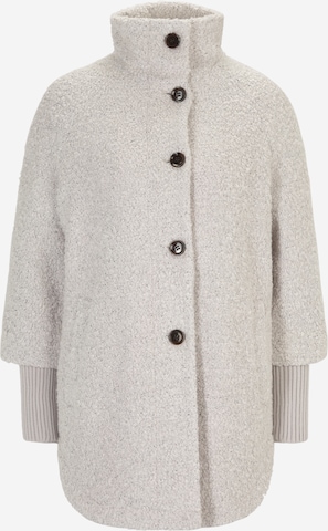 COMMA Between-Seasons Coat in Beige: front