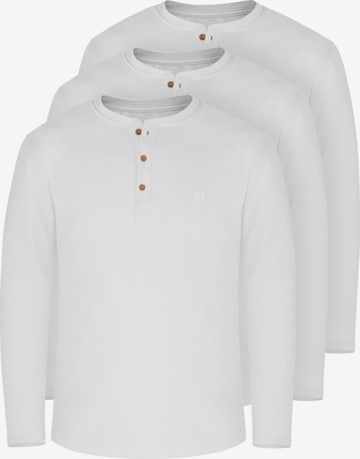 T-Shirt 'Neuville' normani en blanc : devant