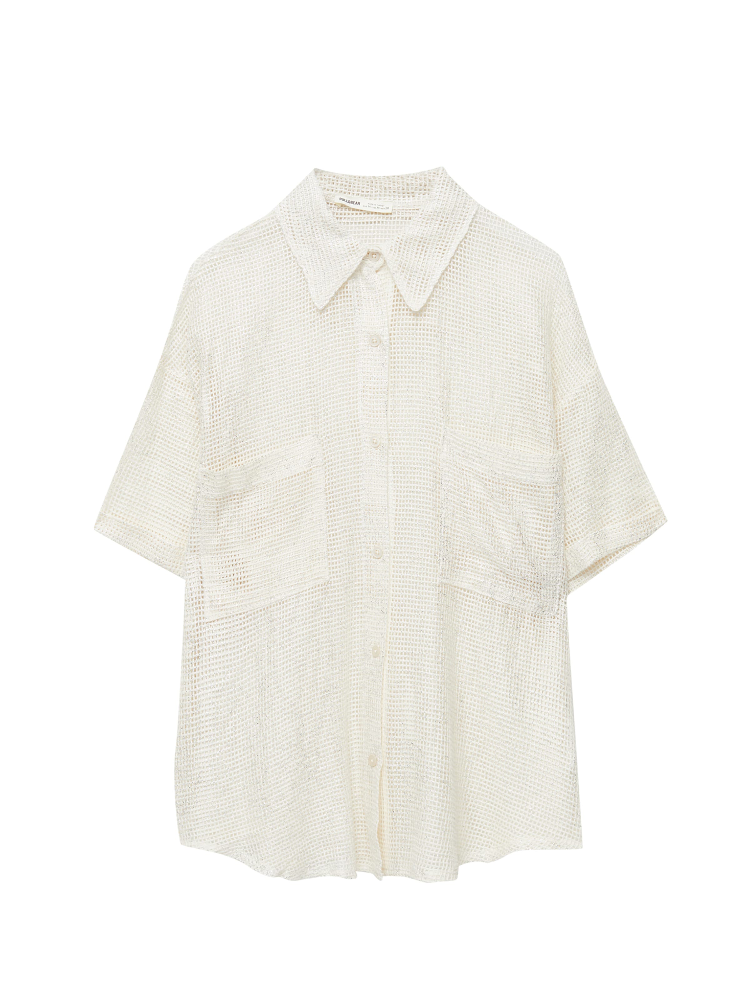 Camicia da donna di Pull&Bear in beige: frontale