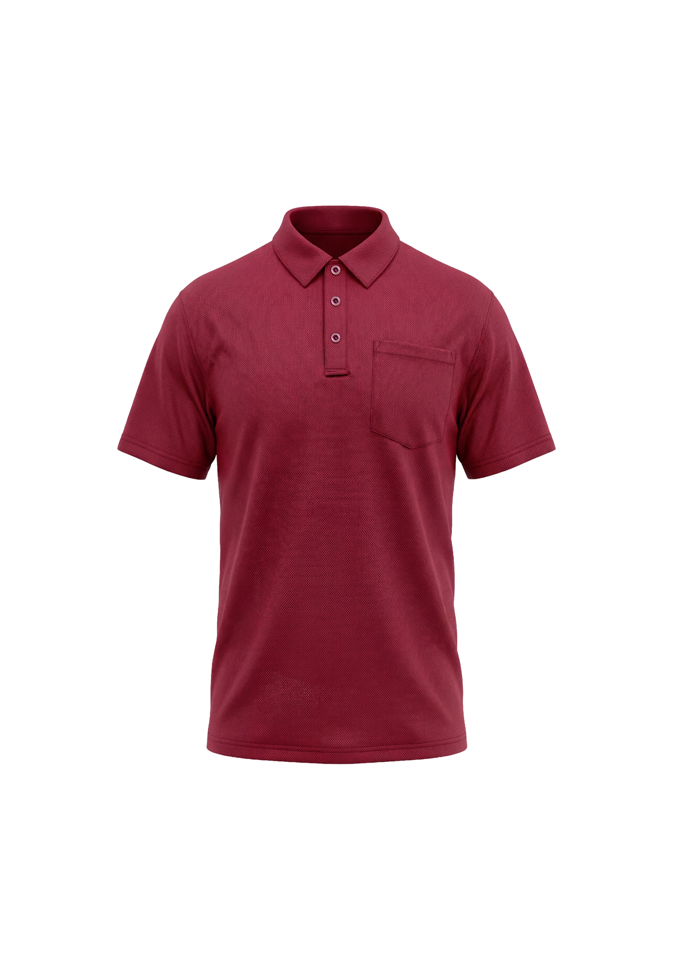 Mo ATHLSR Shirt in Rood: voorkant