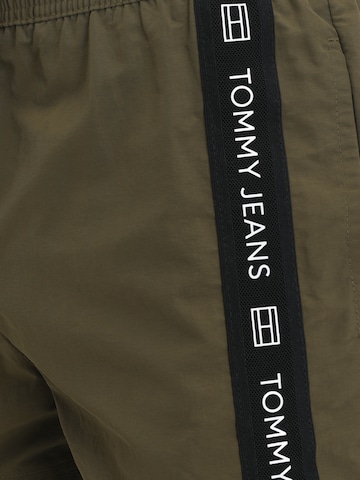 Tommy Jeans Plavecké šortky – zelená