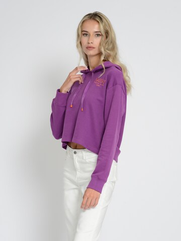 NASSAU Beach Club Sweatshirt in Lila