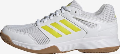 ADIDAS PERFORMANCE Handballschuh 'Speedcourt' in zitrone / weiß, Produktansicht