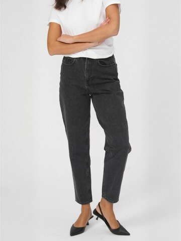 Regular Jean ' Mom ' TEESHOPPEN en noir