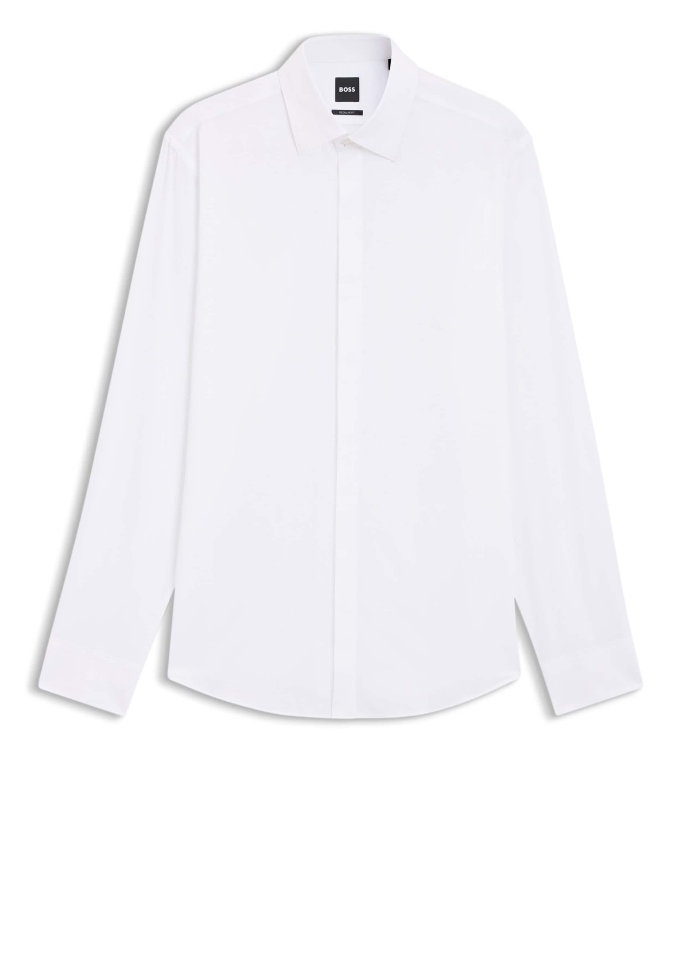 BOSS Button Up Shirt 'Joe' in White, Item view