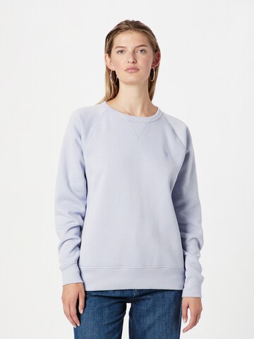 Sweat-shirt G-STAR en bleu : devant