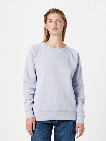 G-Star RAW Sweatshirt in Blauw: voorkant