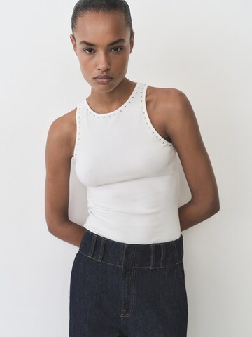 MANGO Top 'LEX' - fehér: elől