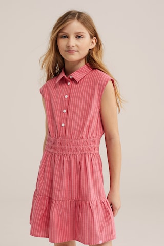 WE Fashion Платье в Красный: спереди