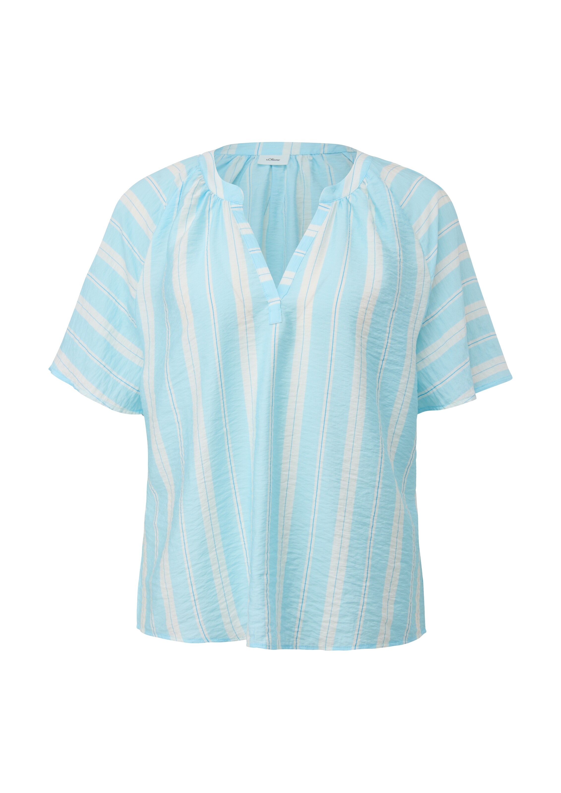 s.Oliver BLACK LABEL Bluse in Blau: Vorderseite
