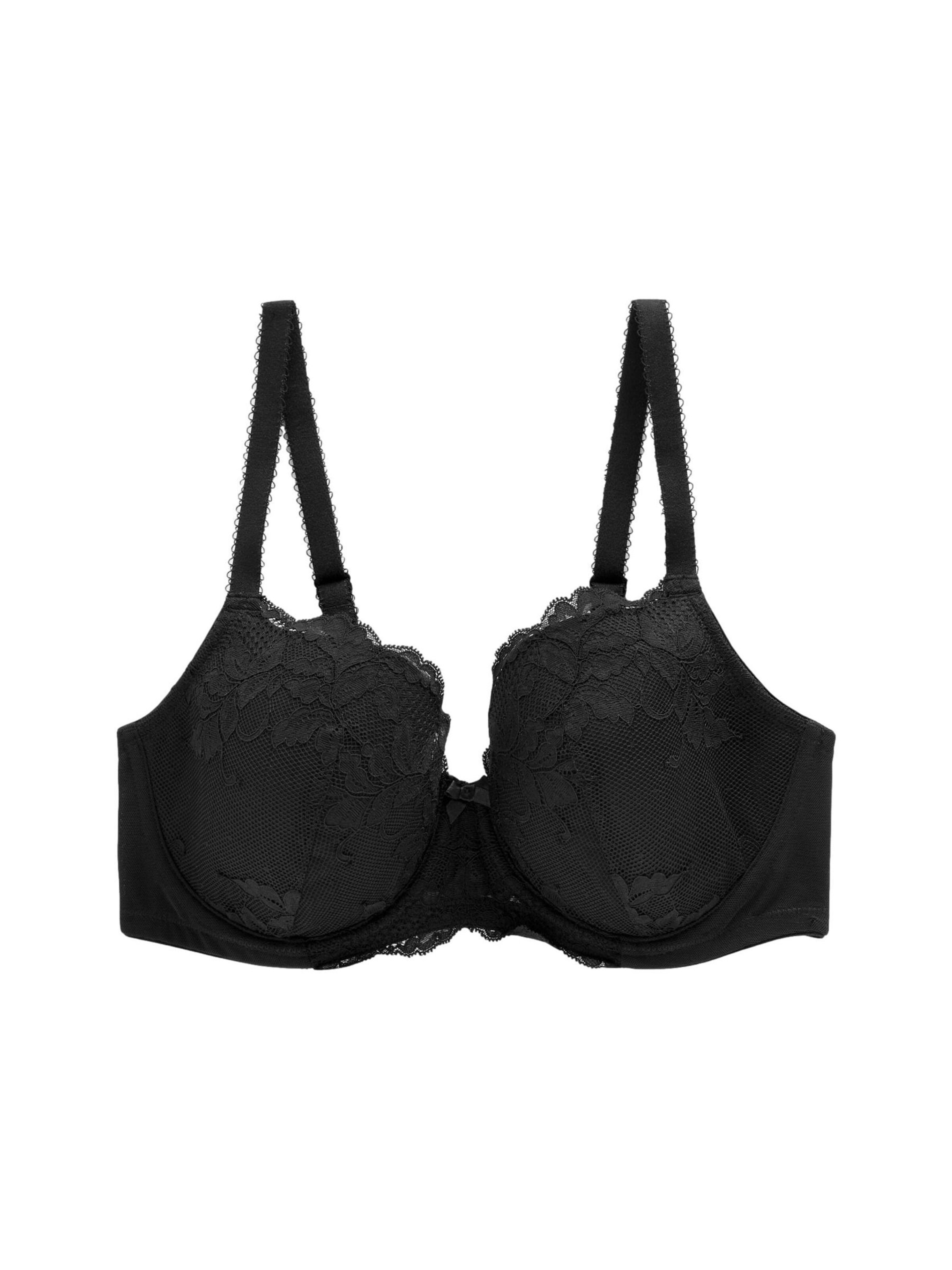 Next Podprsenka – černá: přední strana