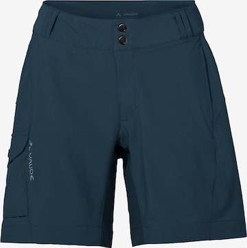 VAUDE Outdoorbroek ' Tremalzini  III ' in Blauw: voorkant