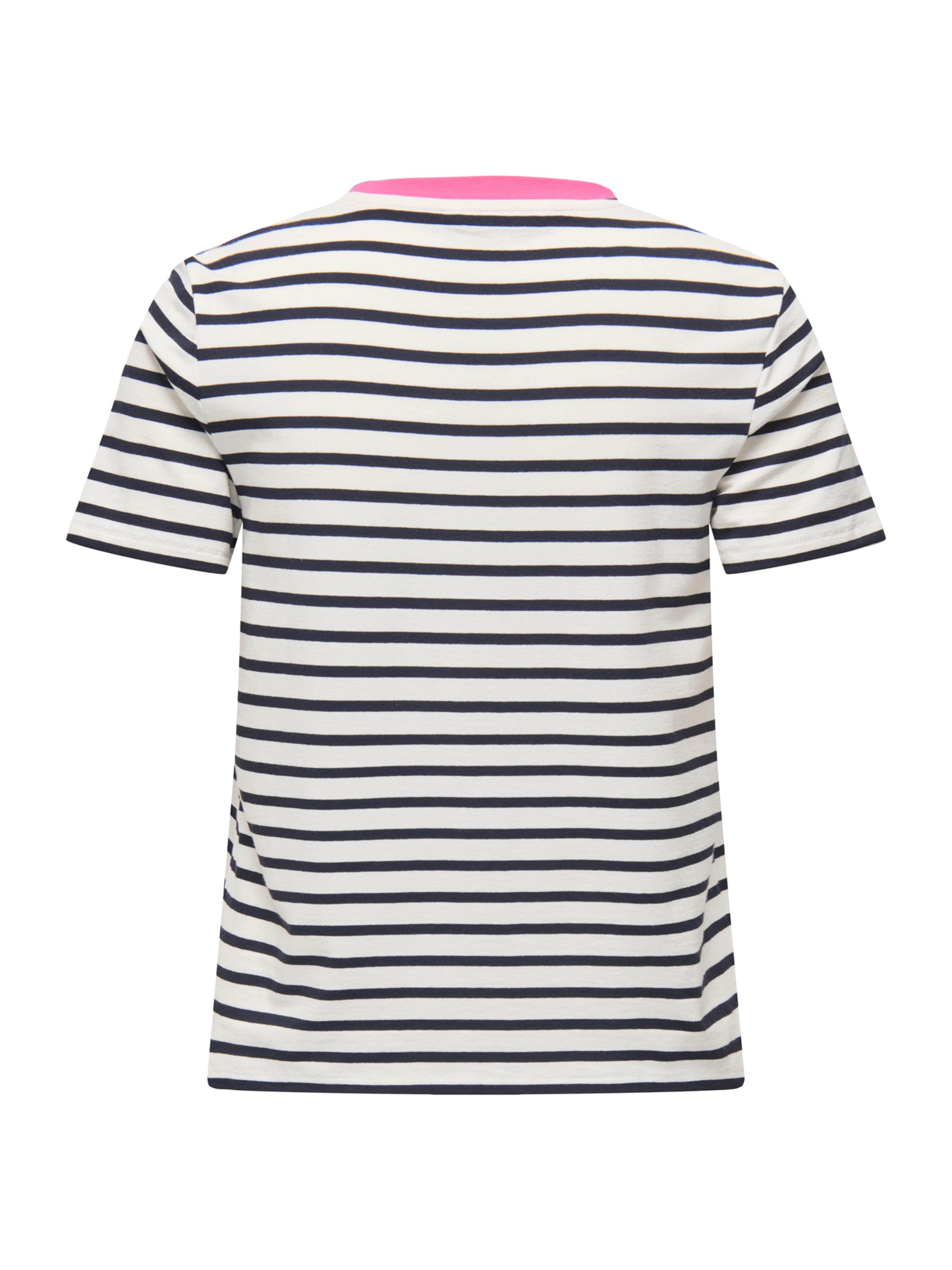 ONLY Тениска 'ONLHEART' в бяло