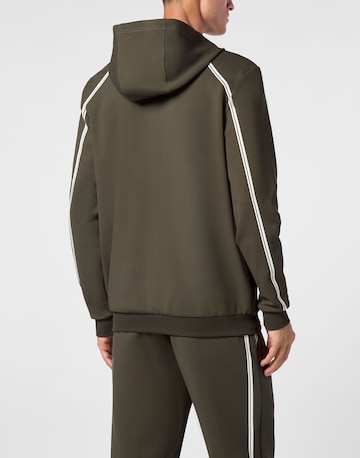 Plein Sport Zip-Up Hoodie in Green