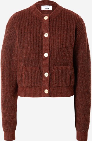 Cardigan 'Hibiscus' florence by mills exclusive for ABOUT YOU en marron : devant