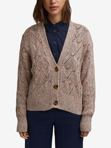 ESPRIT Strickjacke in Beige