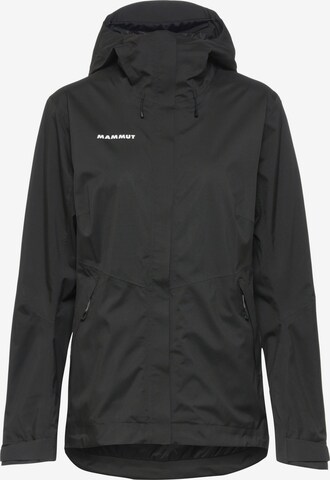 MAMMUT Outdoor Jacket 'Alto' in Black: front