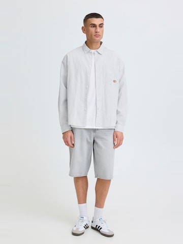 !Solid Comfort fit Button Up Shirt ' SDUmstead ' in Blue