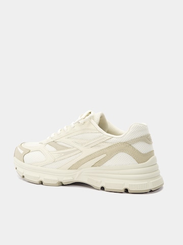 Pull&Bear Platform trainers in Beige