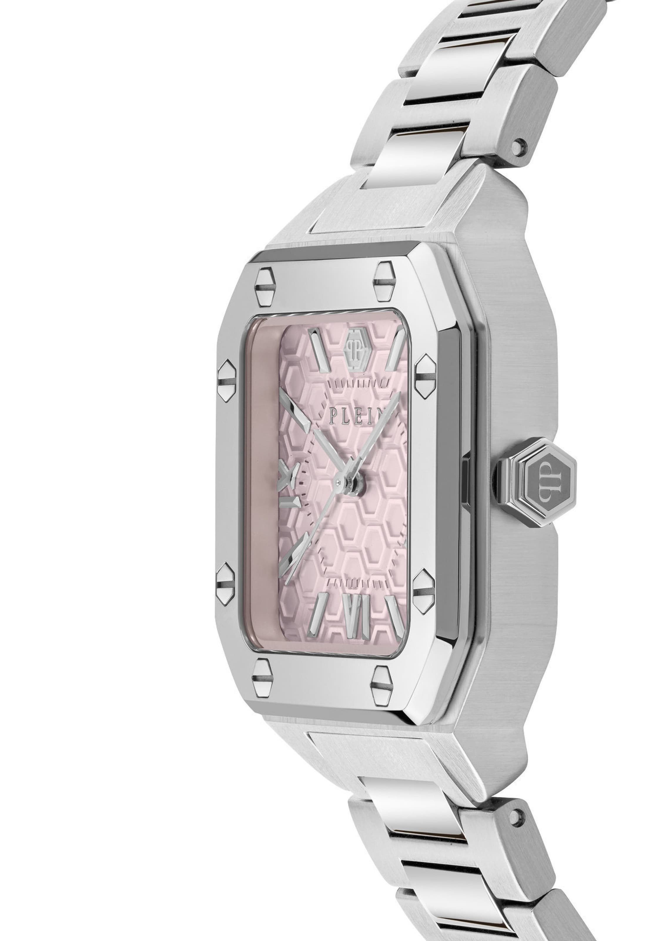 Philipp Plein Analoguhr 'PLEIN EDGE' in Silber