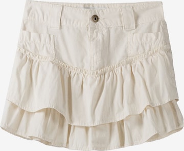 Bershka Sukně – béžová: přední strana