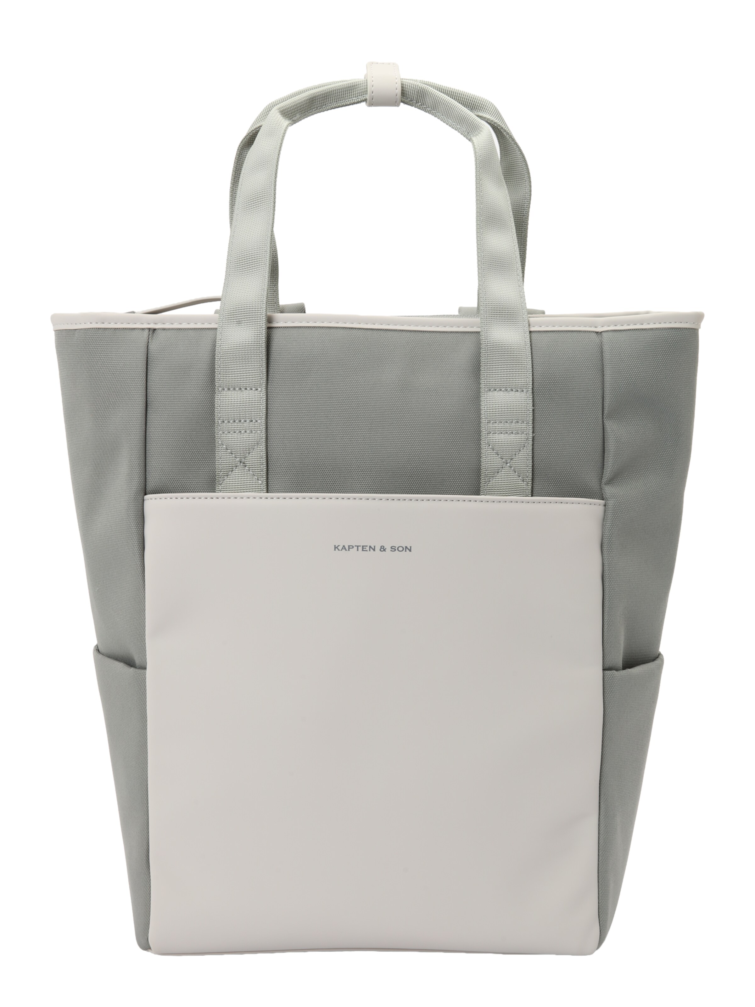 Kapten & Son Rucksack 'Lindby Pro' in grau / hellgrau, Produktansicht