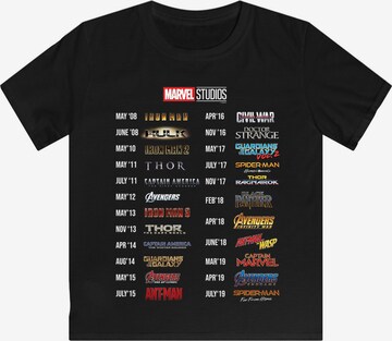 F4NT4STIC T-Shirt 'Marvel Studios Filme' in Schwarz: predná strana