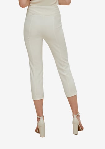 COMMA Skinny Pants in White: back