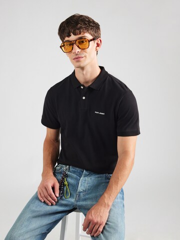 Pepe Jeans Shirt in Zwart: voorkant