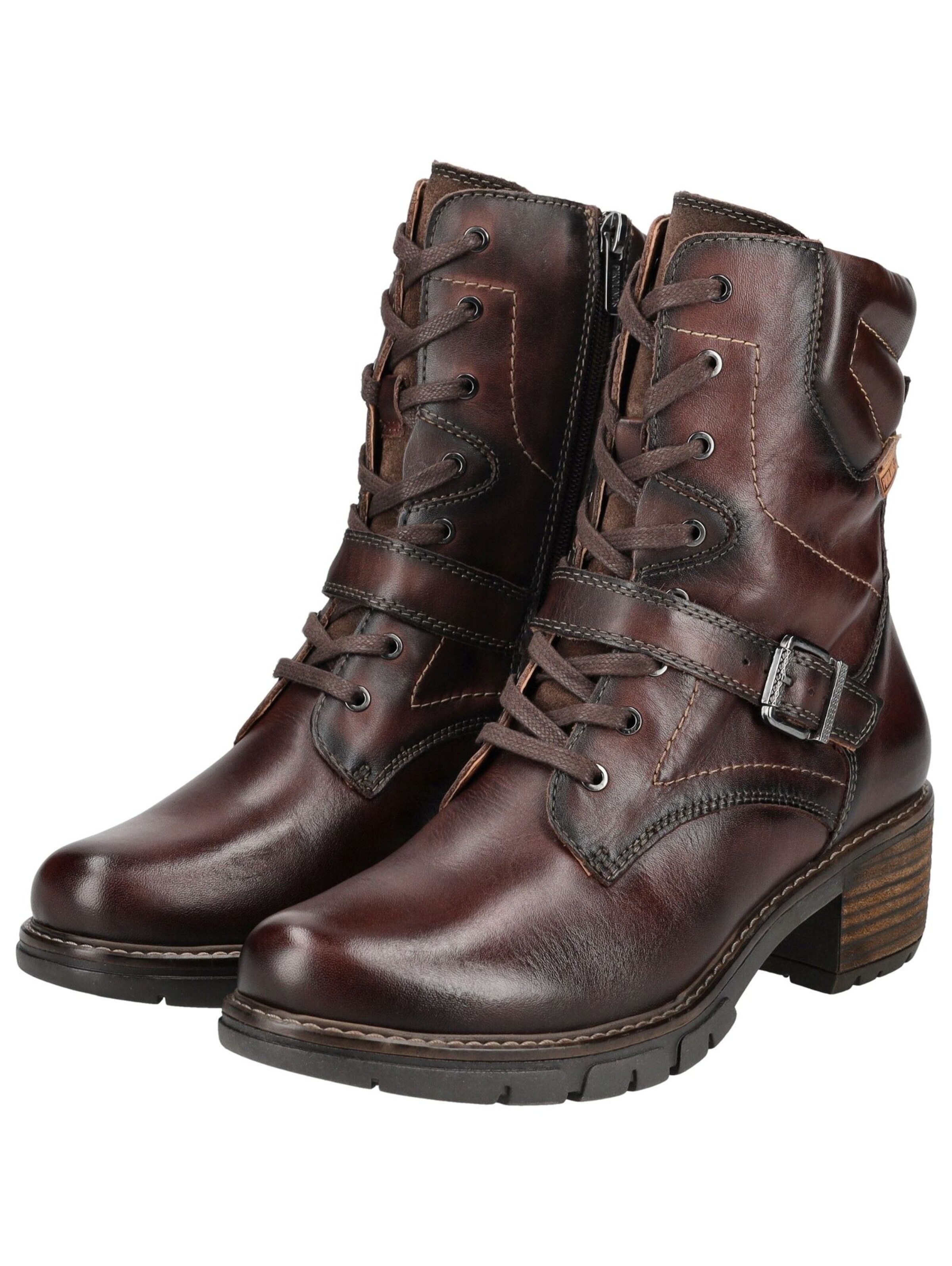 Bottines à lacets PIKOLINOS en marron