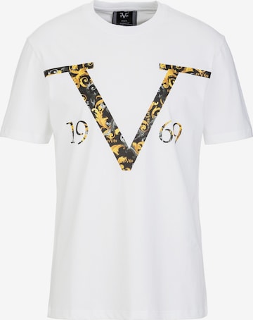 19V69 ITALIA - Camisa 'Rafael Carrier 2' em branco: frente