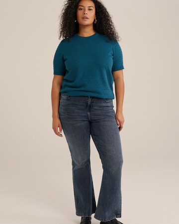 WE Fashion Pulover | modra barva