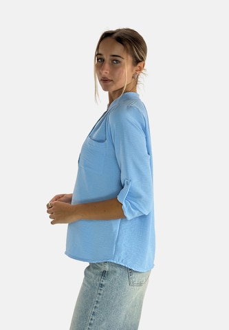 Elara Bluse i blå