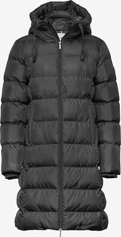 U.S. POLO ASSN. Wintermantel 'Gisla' in Schwarz: Vorderseite