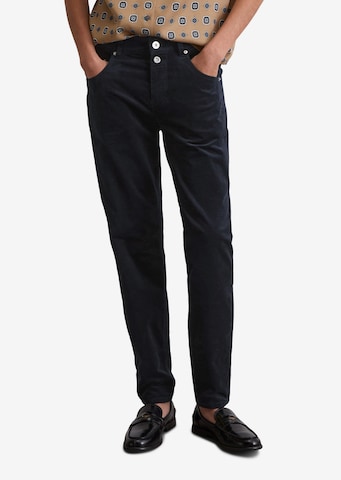 mėlyna Marc O'Polo Standartinis Kelnės 'Theda': priekis