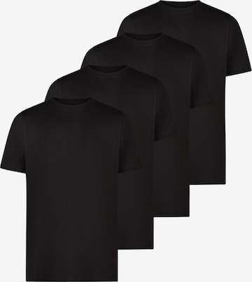 LERROS Shirt 'Basic' in Schwarz: Vorderseite