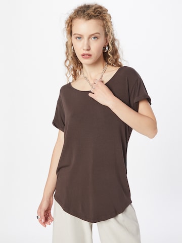 T-shirt 'Nisha' mbym en marron : devant