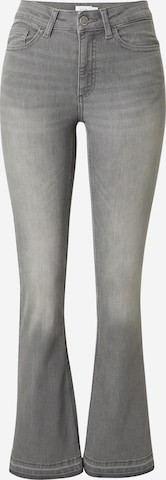 VILA Flared Jeans 'BETTY' in Grey: front