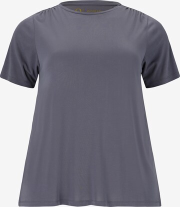 Q by Endurance Performance Shirt in Blue: front