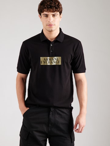 ARMANI EXCHANGE Tričko – černá: přední strana